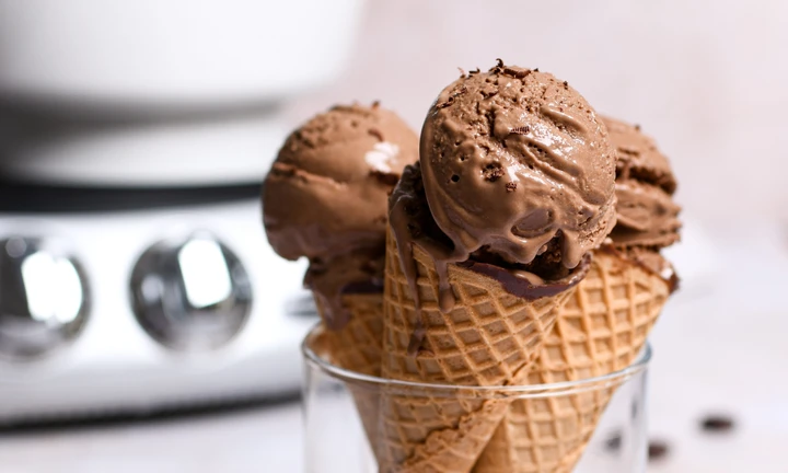 Ice cream chocolate