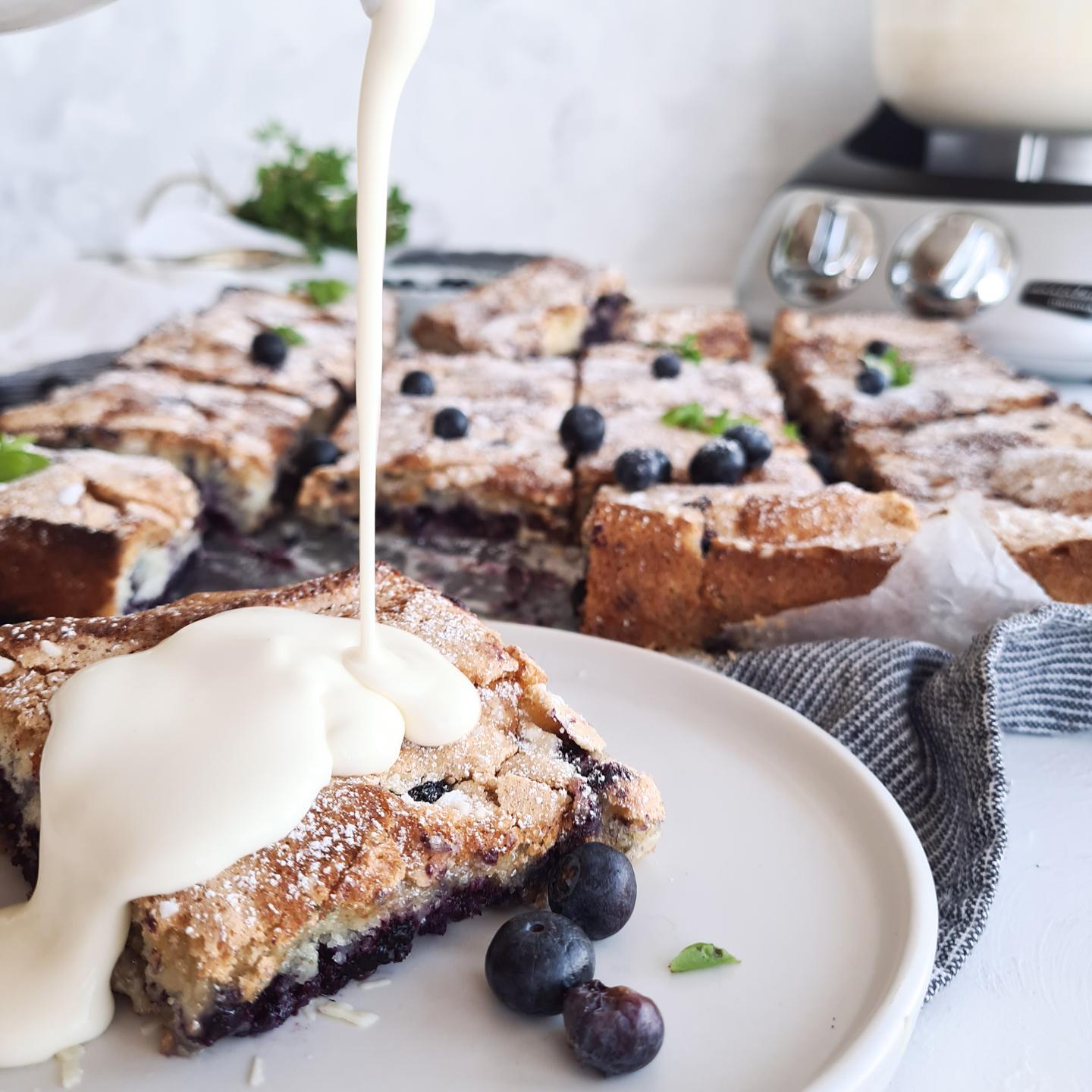 Baked Blueberry French Toast Cake | Chef Sous Chef