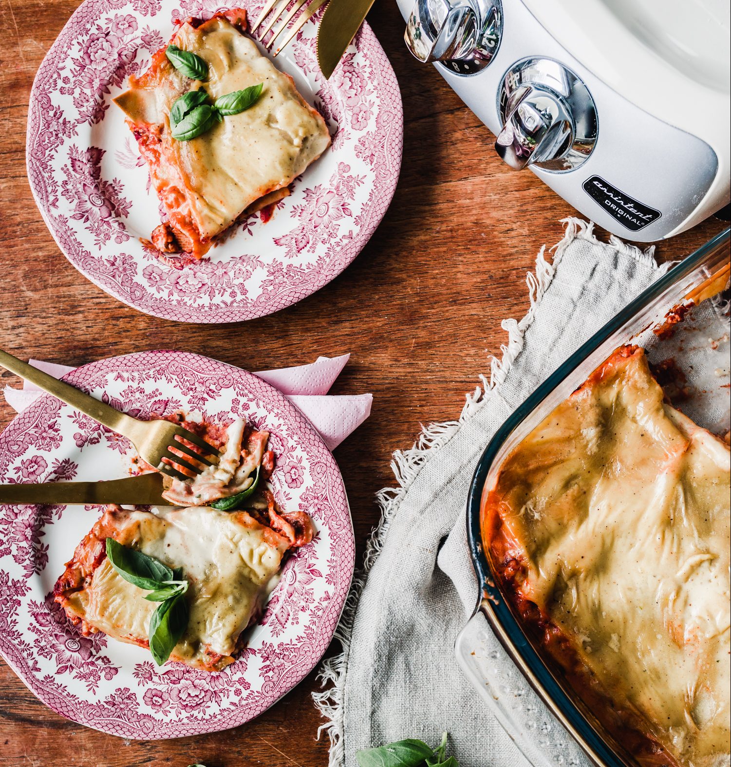 Vegansk Lasagne - Ankarsrum Sweden