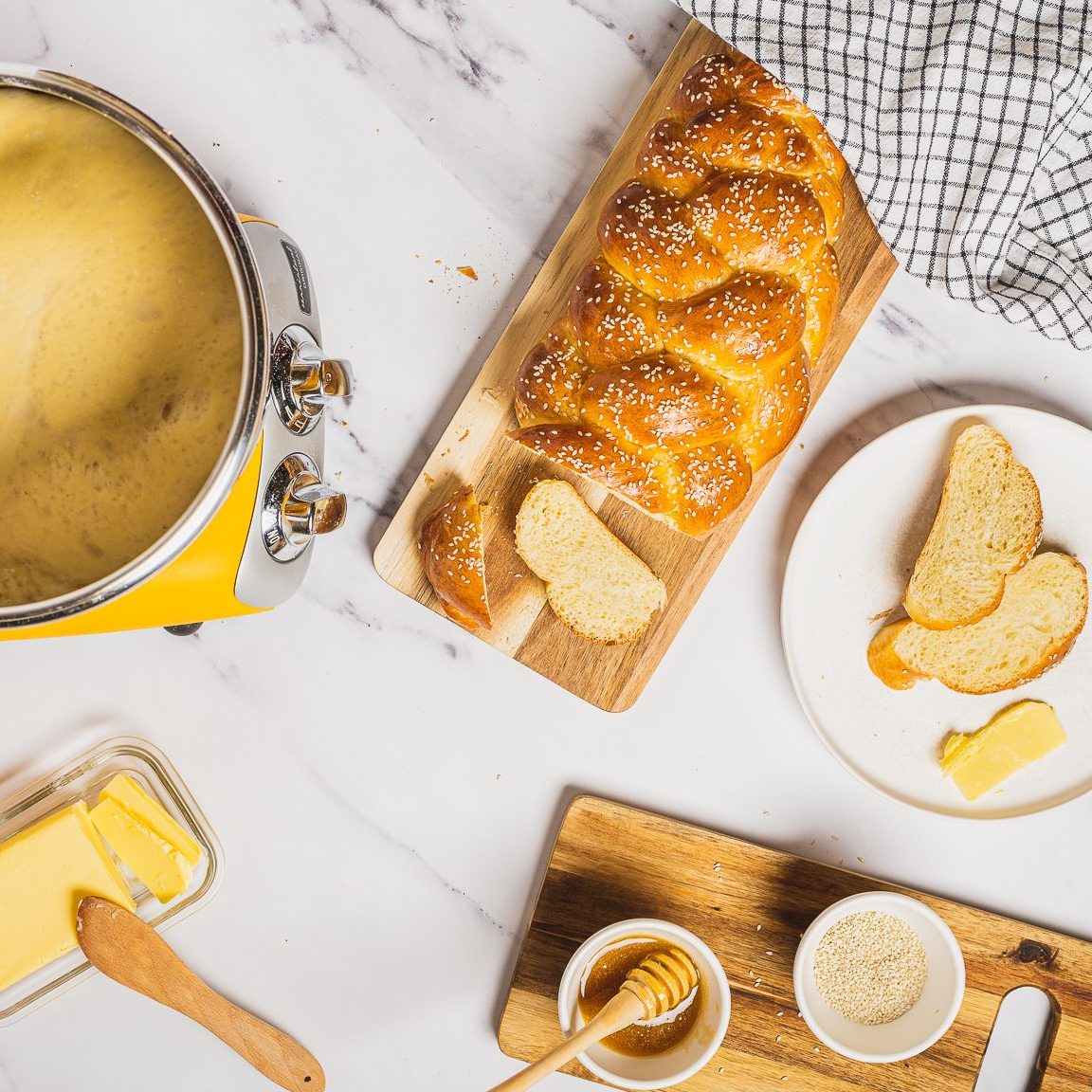 How to Freeze Bread Dough, an Ankarsrum Mixer Recipe • Chocolate Box Cottage